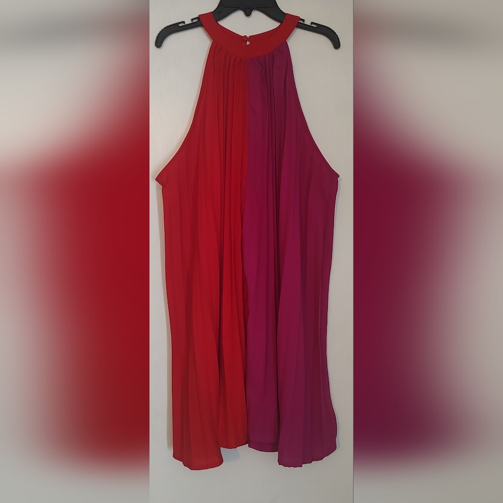 Glam two tone dress